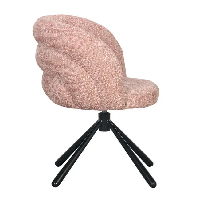 Pebble Swivel Chair Pastel Pink