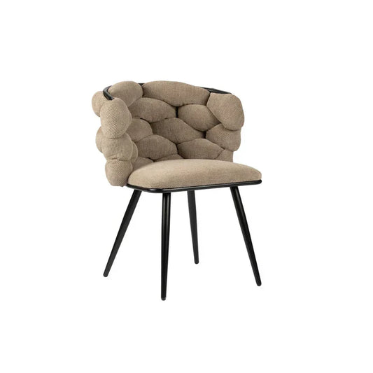Pole to pole - Rocking chair brown (Set of 2) - 60 x 77 x 60cm